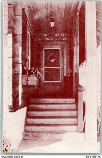 Madison WI New Glarus Chalet Emmental Eingang Motiv Schweiz - 39490834