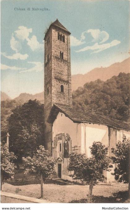 MIKIK-P3-004 SUISSE CHIESA DI MALVAGLIA EGLISE