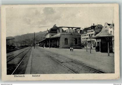 Rheineck Bahnhof Bahnhof Schweiz 1923 Foto AK - 13666462