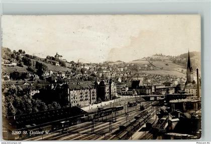 St. Gallen S. Gallo Der Bahnhof Gleisanlagen Bahnhof Schweiz - 13095880