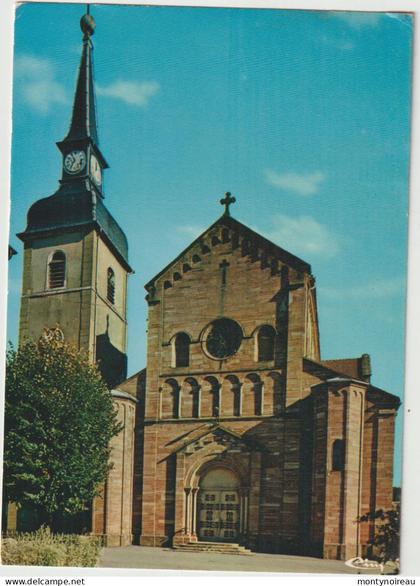 suisse :  GRANDVILLARD  : vue  église