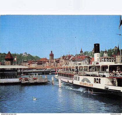 SUISSE LUCERNE LAC DES QUATRE CANTONS