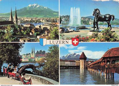 SUISSE LUCERNE LAC DES QUATRE CANTONS