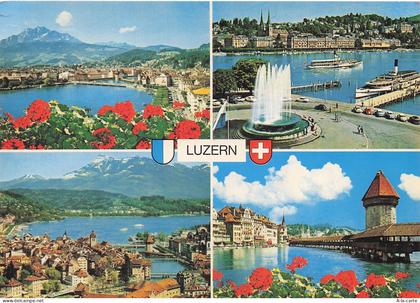 SUISSE LUCERNE LAC DES QUATRE CANTONS