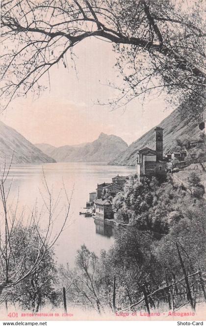 SUISSE LUGANO LAC DE LUGANO ALBOGASIO