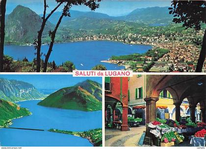 SUISSE-LUGANO-LAC DE LUGANO-N°7056-D/0141