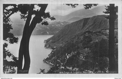 SUISSE MORCOTE LAGO DI LUGANO MORCOTE VU DE SERPIANO