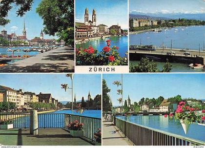 SUISSE ZUERICH LIMMAT ET LAC DE ZURICH