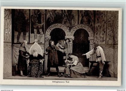 Tell Aufführung - Freilichtbühne - Attinghausen Tod Motiv Schweiz 1912... - 11091467