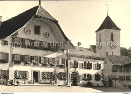 11621671 Aarberg Amtshaus mit Kirche Aarberg