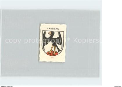 11667138 Aarberg Briefmarke Wappen Kaffee Hag Aarberg