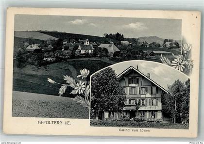 3416 Affoltern im Emmental 1918 Foto AK Gasthaus zum Löwen - 13666499