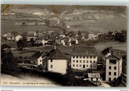 2605 Sonceboz-Sombeval Sombeval 1916 Gebrauchsspuren la fabrique et cent... - 13251563