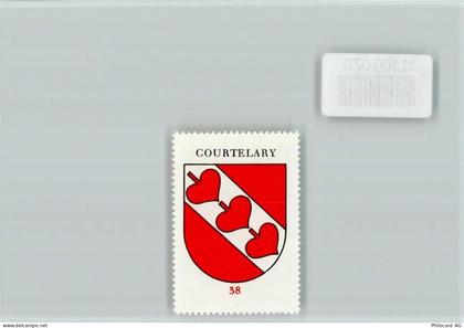 2608 Courtelary - Vignette Wappen Kaffee Hag ca 1920-1940 - 11100070