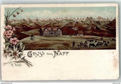 3556 Trub 1902 Gebrauchsspuren Napf Kühe Lithohraphie - 13276296