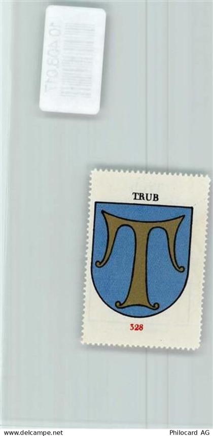 3556 Trub - Vignette Wappen Kaffee Hag ca 1920-1940 - 10408017