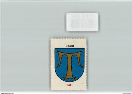 3556 Trub - Vignette Wappen Kaffee Hag ca 1920-1940 - 11102329