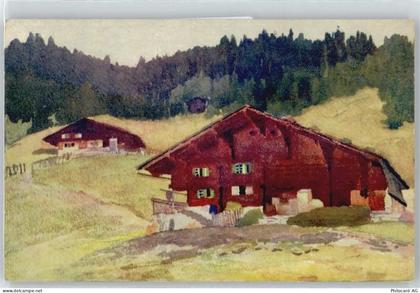 3715 Adelboden Hirzboden - Künstlerkarte, Hütten - 50659560