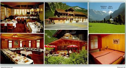 3716 Kandergrund Bunderbach - Gasthof Altels Haus Karte zweigeteilt - 40146000