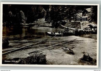 3716 Kandergrund Foto AK Blauseee Gasthaus - 38070819