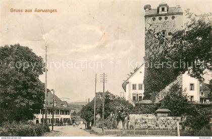 Aarwangen Ortspartie mit Turm