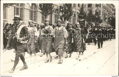 Bern BE Festumzug in Bern 1927