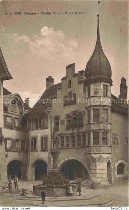 Bienne BIEL-BIENNE Vieille ville Kuenstlerheim