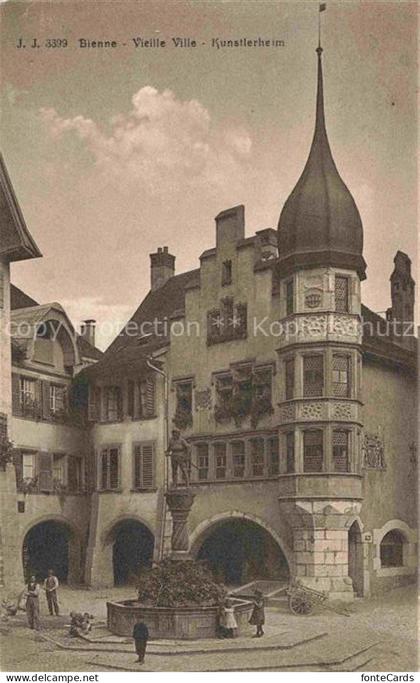 Bienne BIEL-BIENNE Vieille ville Kuenstlerheim