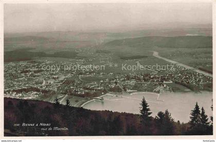 Bienne BIEL-BIENNE vus de Macolin