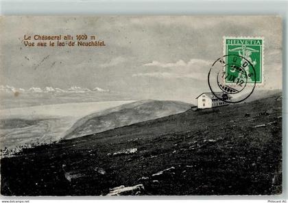 Chasseral 1912 Lithographie lac de Neuchatel - 10446865