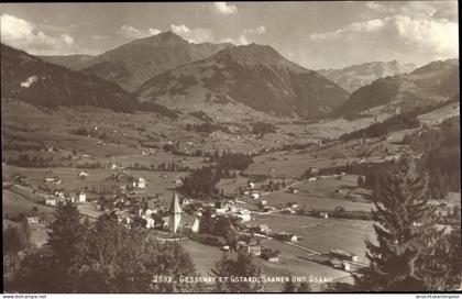 CPA Gessenay et Gstaad Saanen Kanton Bern, Gesamtansicht