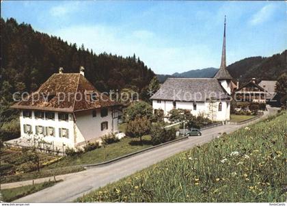 Eggiwil Dorfpartie Kirche