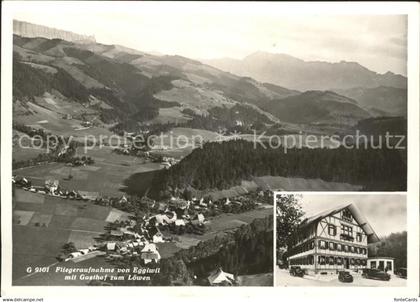 Eggiwil Gasthof zum Loewen Fliegeraufnahme