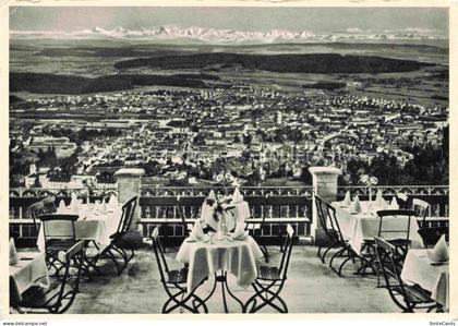 Evilard-sur-Bienne Evilard-Leubringen Biel BE Hotel de la Gare Panorama