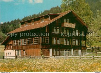 Frutigen BE Ferienheim Kandergrund Kirche Birsfeldne