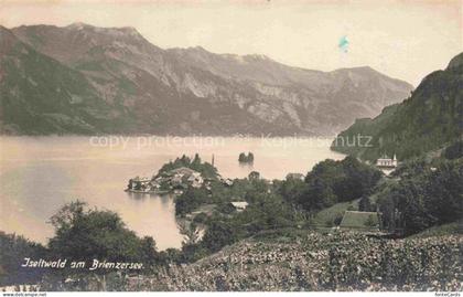 Iseltwald Brienzersee Interlaken BE Iseltwald Brienzersee See Dorf Halbinsel Ber