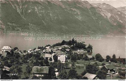 Iseltwald Brienzersee Interlaken BE Panorama Blick auf den Brienzersee