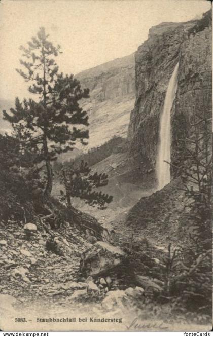 Kandersteg BE Kandersteg Staubachfall