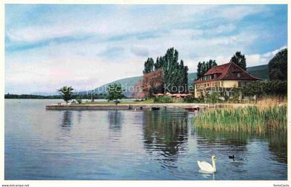 La Neuveville Bielersee Preles BE Hotel Restaurant J. J. Rousseau am Bielersee