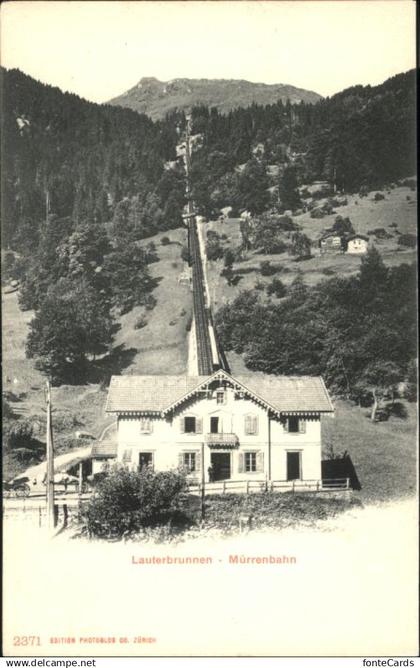 Lauterbrunnen BE Lauterbrunnen Muerrenbahn
