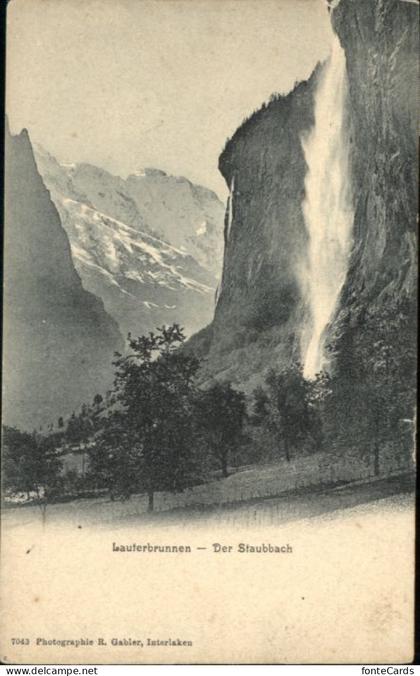 Lauterbrunnen BE Lauterbrunnen Staubbach