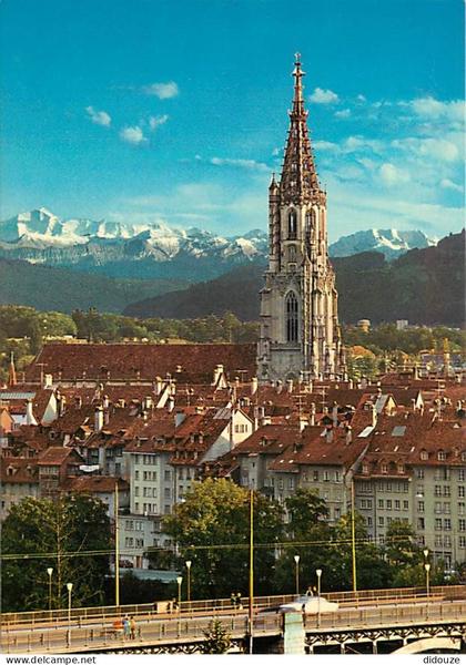 Suisse - BE Berne - Berne - Berne et les Alpes - CPM - Carte Neuve - Voir Scans Recto-Verso