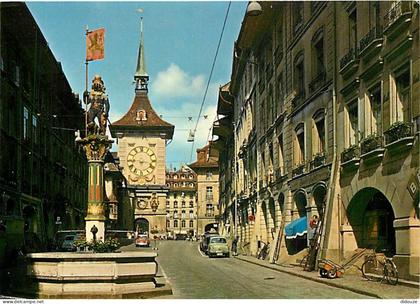 Suisse - BE Berne - Berne - La Tour de l'horloge - Automobiles - CPM - Carte Neuve - Voir Scans Recto-Verso
