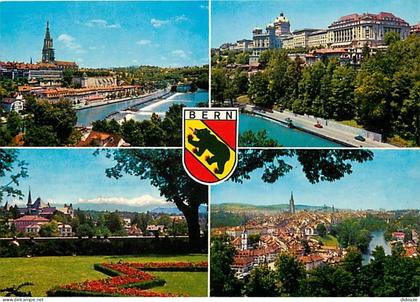 Suisse - BE Berne - Berne - Multivues - Blasons - CPM - Carte Neuve - Voir Scans Recto-Verso