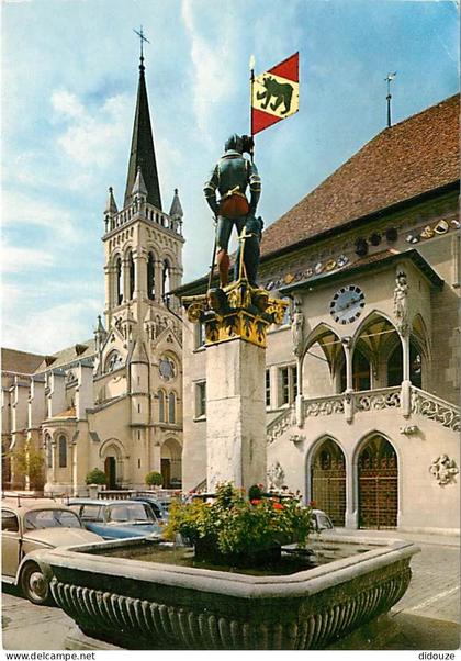 Suisse - BE Berne - Berne - Rathaus - Hôtel de Ville - Automobiles - CPM - Carte Neuve - Voir Scans Recto-Verso