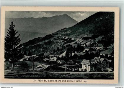 3803 Beatenberg 1918 - St. Beatenberg mit Niesen - 10162295