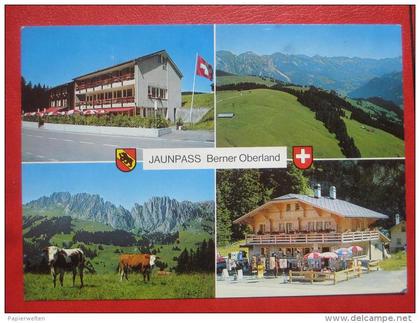 Boltigen (BE) - Mehrbild-Werbekarte "Jaunpass Berner Oberland"