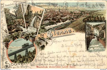 Souvenir de Bienne - Litho