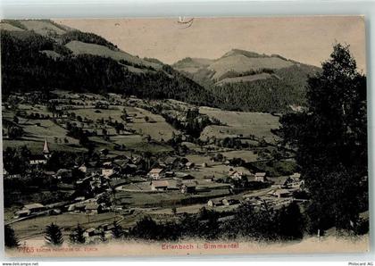 3762 Erlenbach im Simmental 1909 Gebrauchsspuren - 10217801