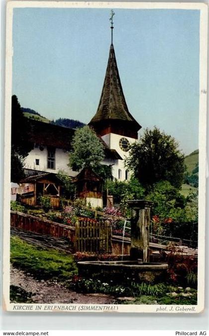 3762 Erlenbach im Simmental - Kirche - 52051510